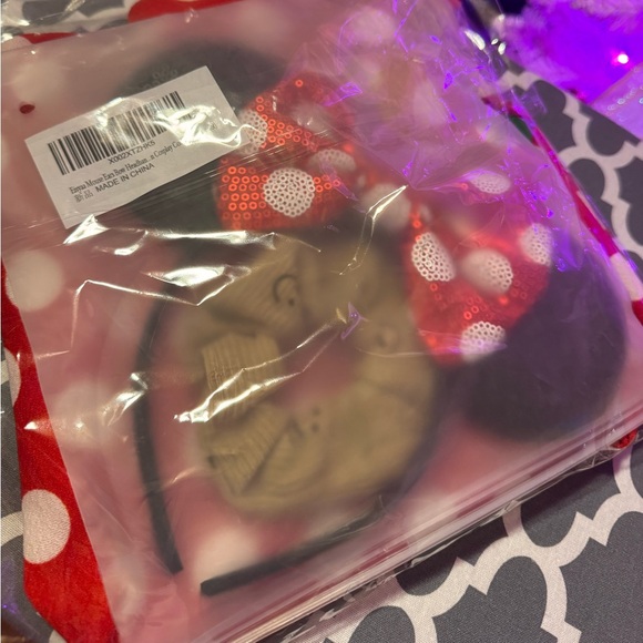 Disney Outfit Minnie Mouse Sequin Ears & Poke-a-dot Skirt - Picture 6 of 7